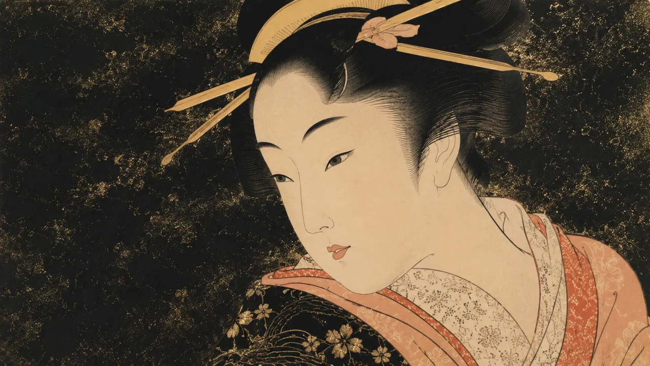 喜 多 川 歌 麿『婦 女 人 相 十 品』 ─ 浮 世 絵 美 人 画 の 完 成 の表紙イラスト
