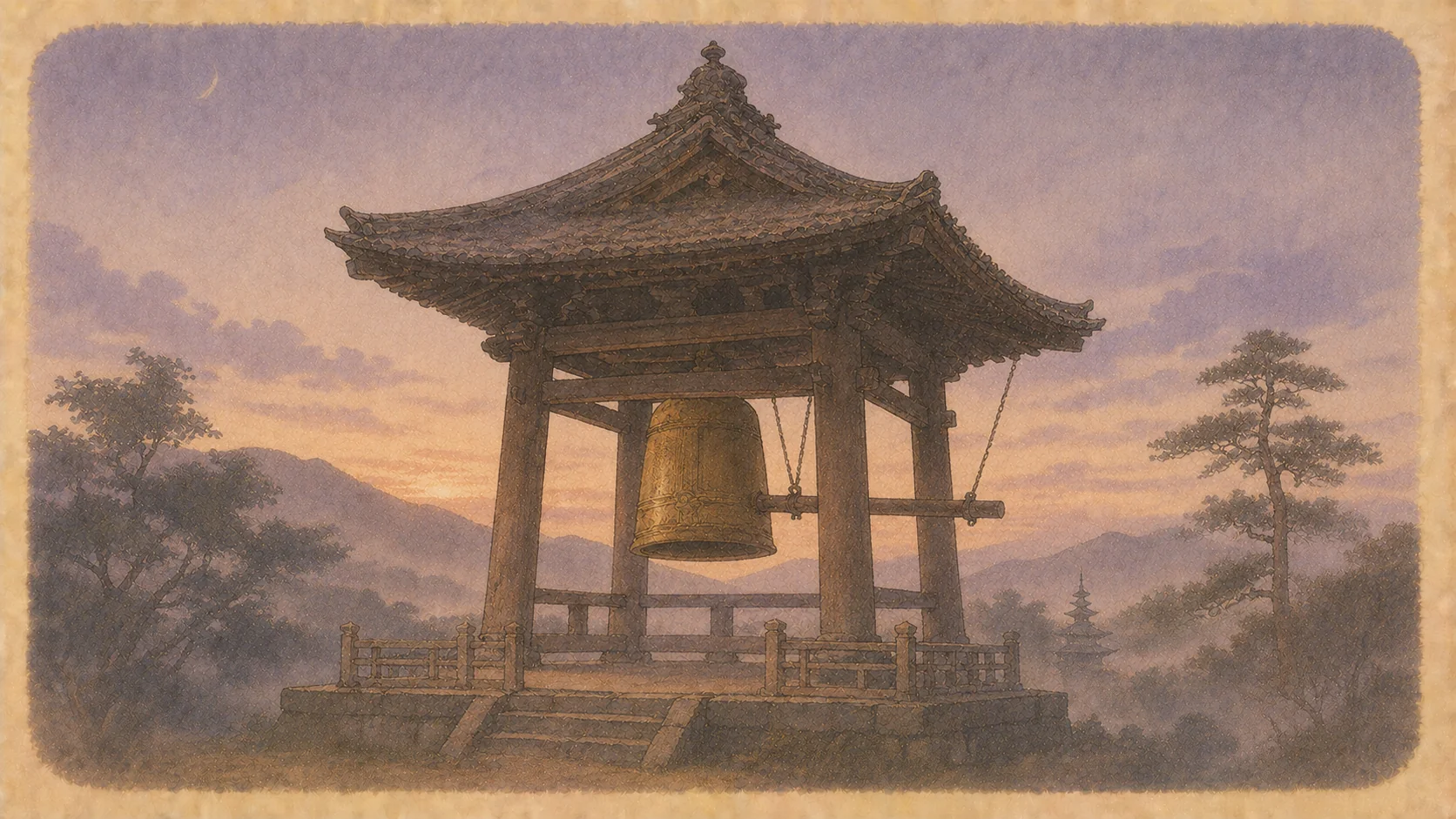 平家物語・祇園精舎 の表紙イラスト